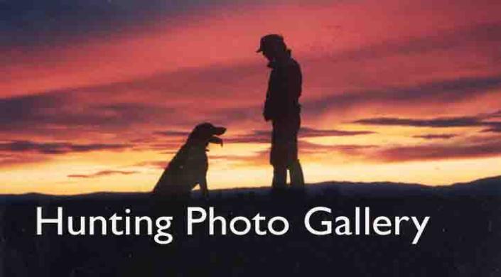 Jake and Tom at sunset standing on the levee by Butte Creek near Nelson, CA - 1990