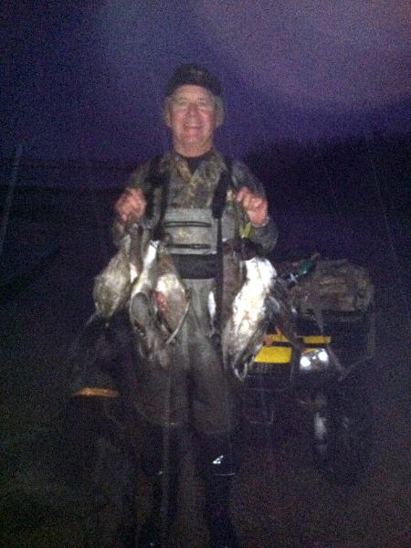 Dane Hansen, December 2012 (4 pintails, 2 widgen, 1 mallard, 1 spoonbill)